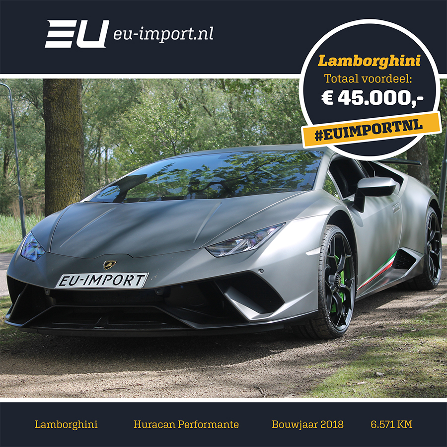 Lamborghini - Huracan Performante (homepage)